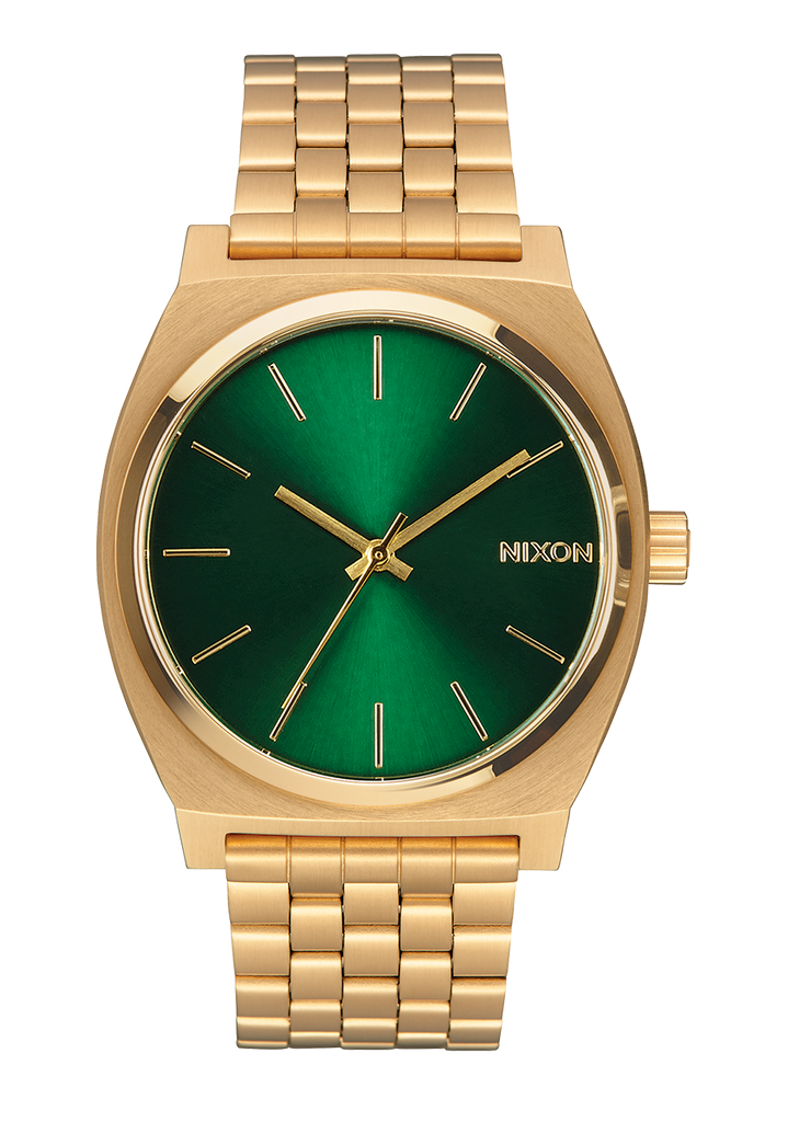 Time Teller Gold Green Sunray
