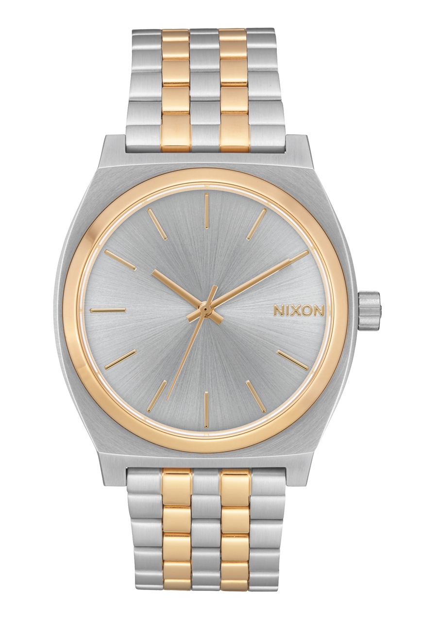 Time Teller Watch | Silver / Gold | Unisex – Nixon US Time Teller Watch | Silver / Gold | Unisex – Nixon US