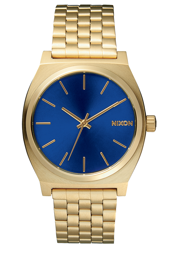 Time Teller Watch All Light Gold Cobalt Unisex Stainless