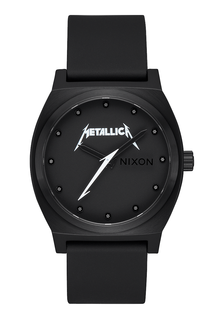 Time Teller Watch | All Black / Metallica | Unisex – Nixon US