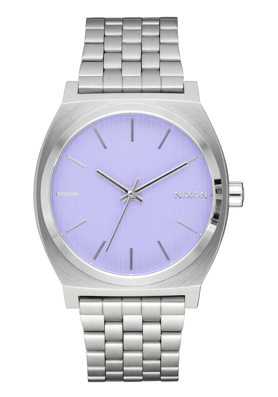 Time Teller Watch | Silver / Lavender | Unisex – Nixon US Time Teller Watch | Silver / Lavender | Unisex – Nixon US