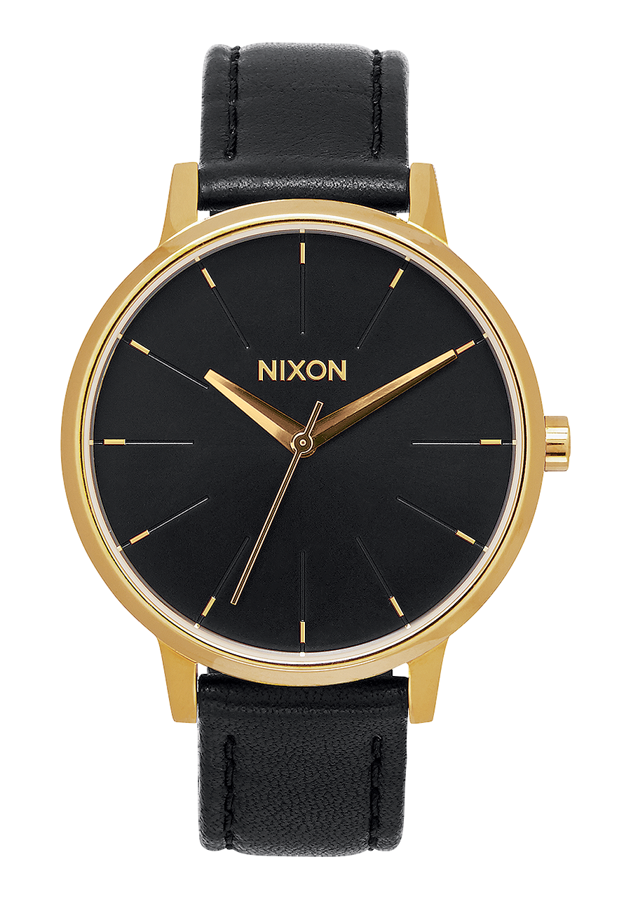 Kensington Leather Watch | Gold / Black | Women's Leather – Nixon US Kensington Leather Watch | Gold / Black | Women's Leather – Nixon US
