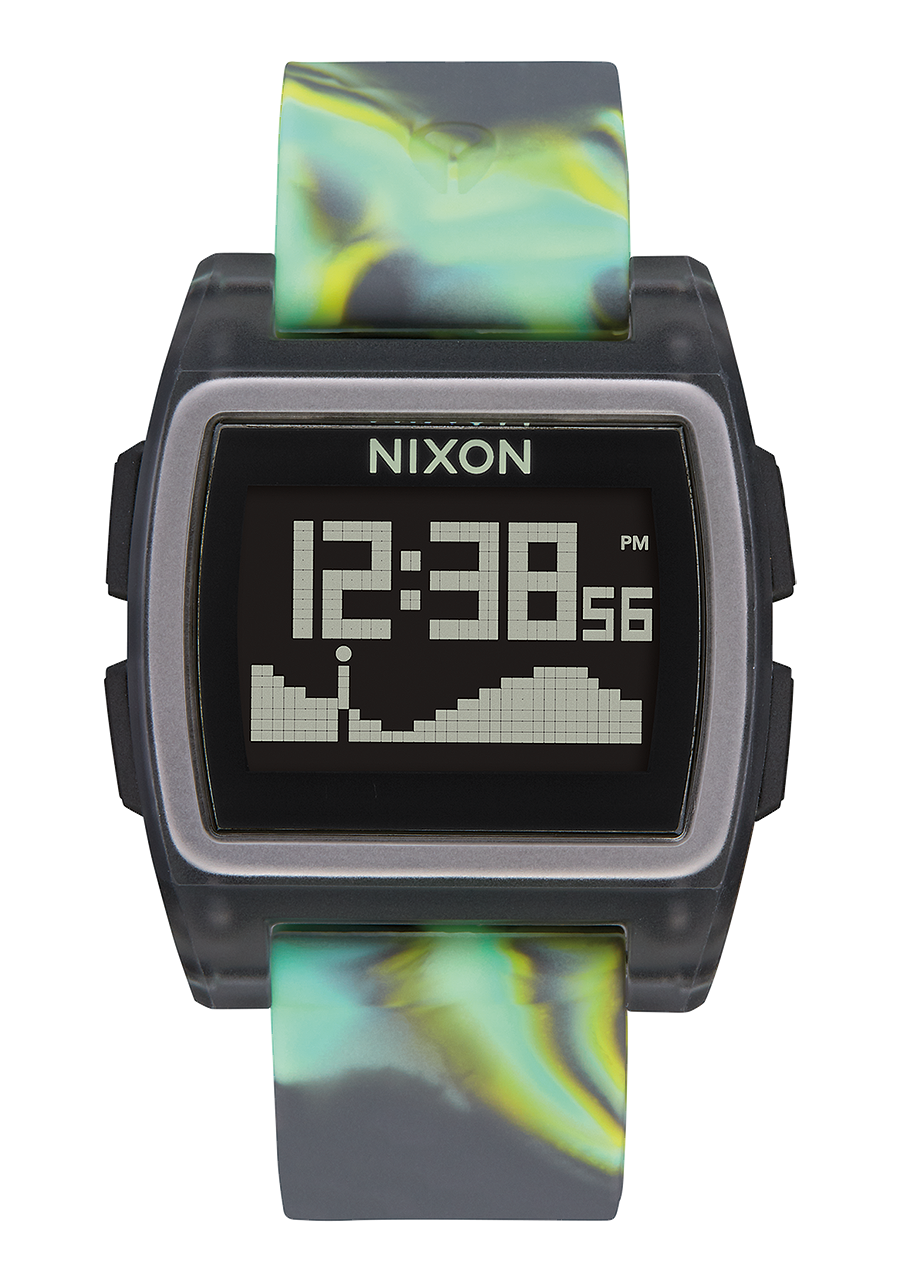Base Tide Watch | Green Jellyfish | Digital – Nixon US