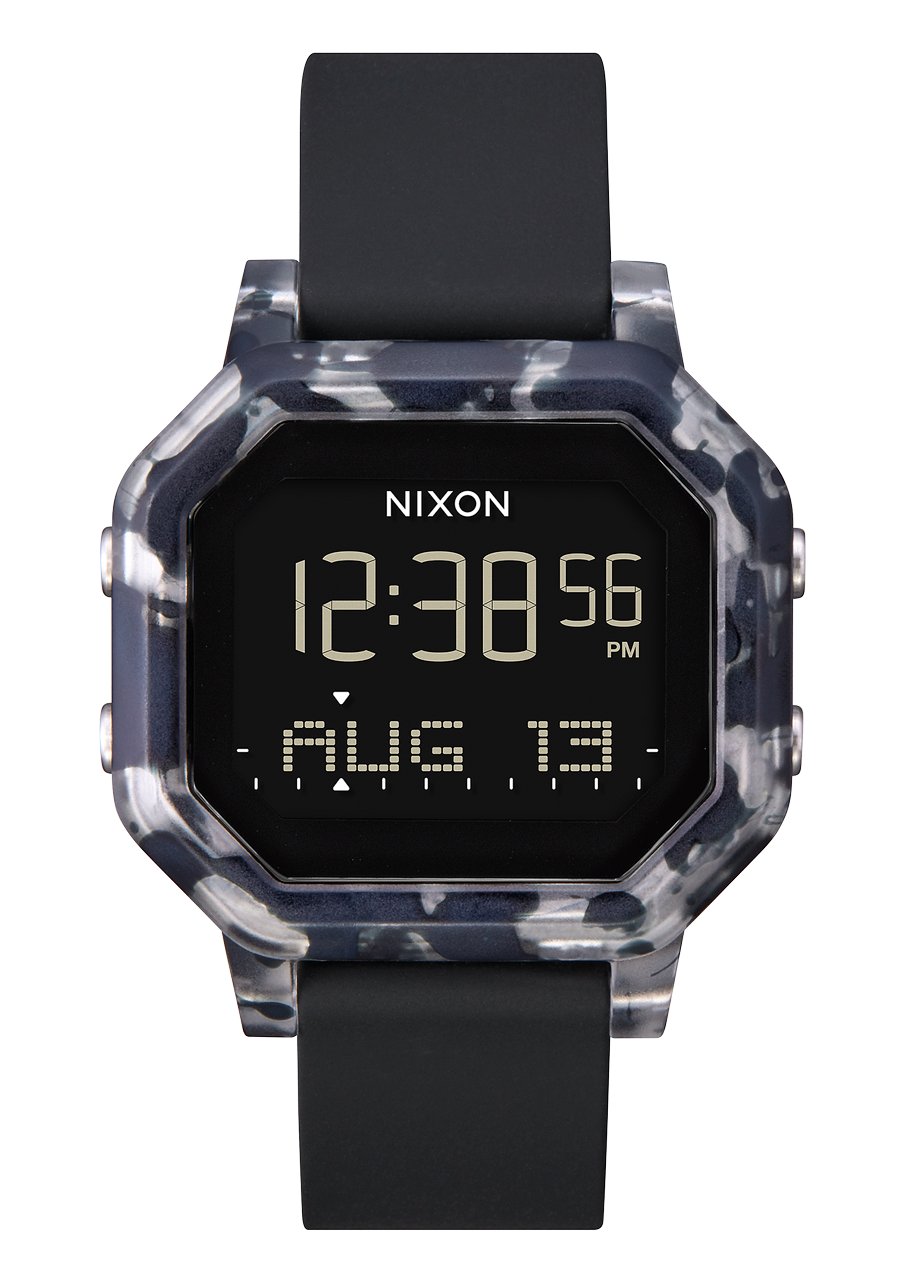 Siren Watch | Black Tortoise | Digital – Nixon US Siren Watch | Black Tortoise | Digital – Nixon US