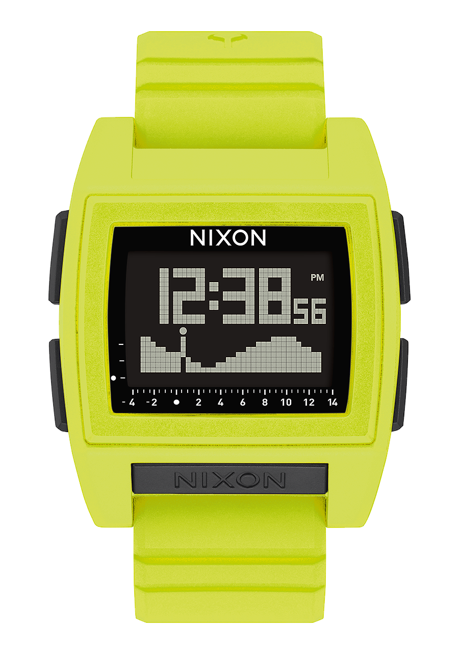 Base Tide Pro Watch | Lime | Digital – Nixon US