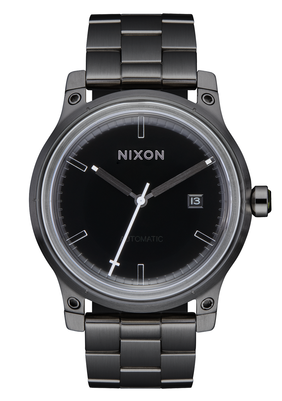 5th Element Watch | Black / Gunmetal | Men's Automatic – Nixon US