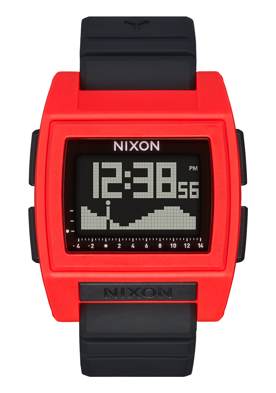 Base Tide Pro Watch | Red / Black | Digital – Nixon US Base Tide Pro Watch | Red / Black | Digital – Nixon US