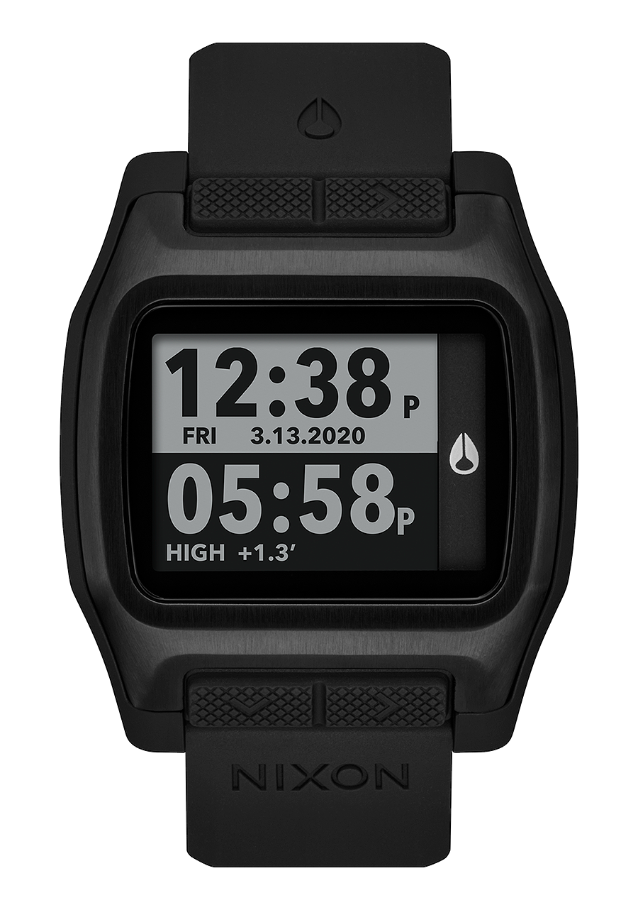 High Tide Watch All Black Digital Nixon US
