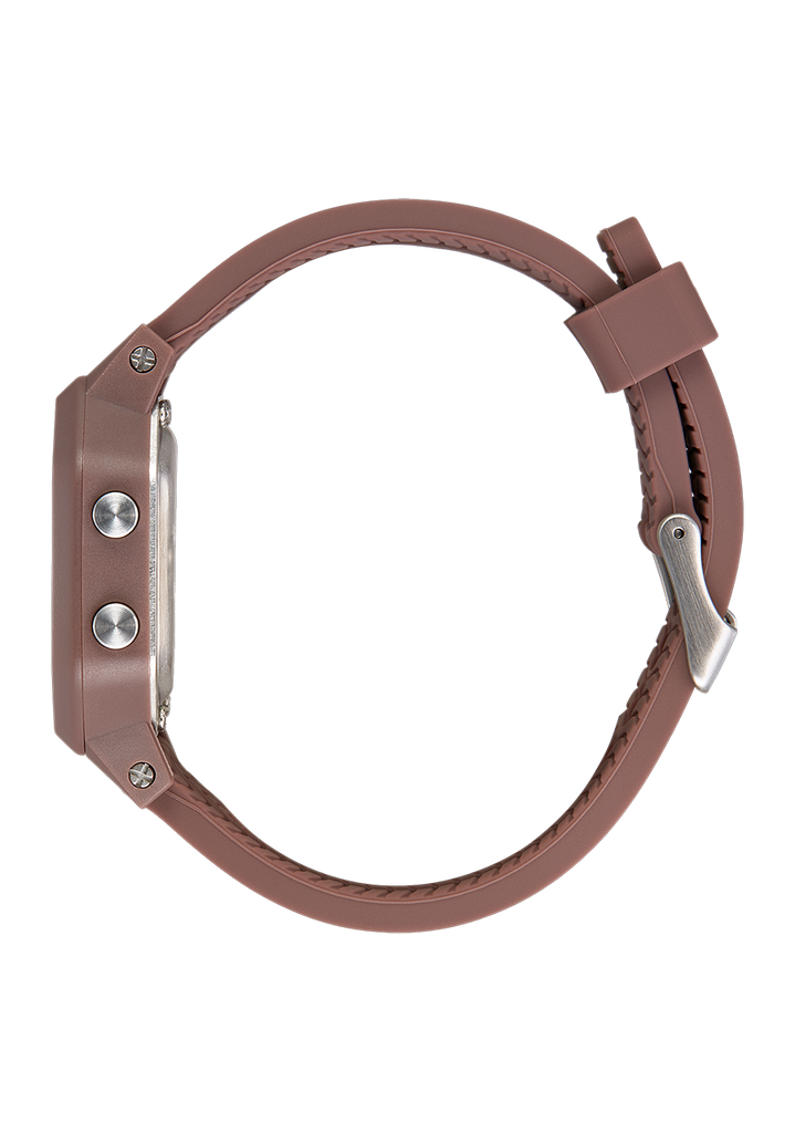 Nixon top burgundy watch