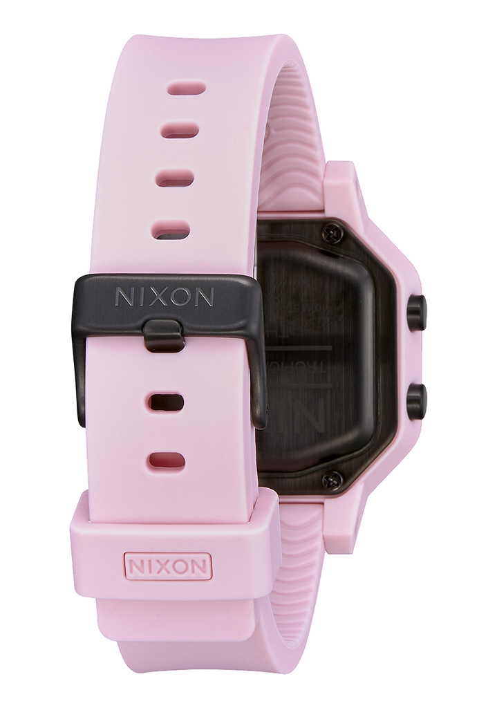 Siren Watch Pale Pink Digital Nixon US