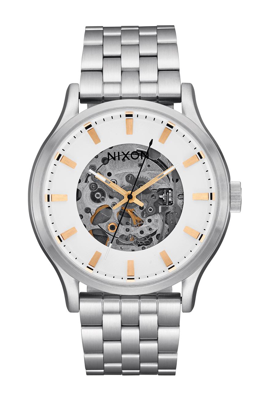 Spectra Watch | White / Silver | Automatic – Nixon US Spectra Watch | White / Silver | Automatic – Nixon US