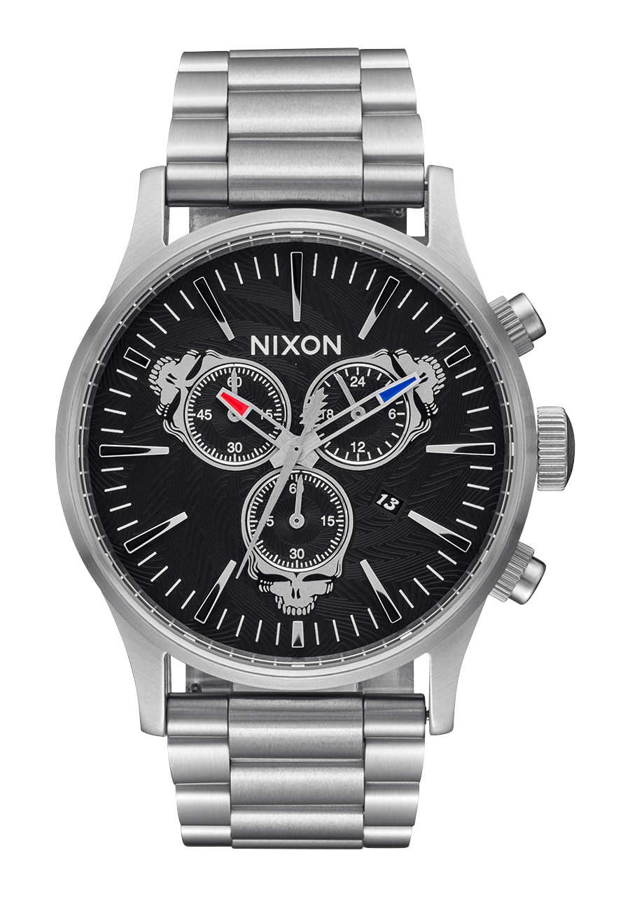 ニホンメディックス　セダンテクリオス Grateful Dead Sentry Chrono Watch | Silver / Black | Men's