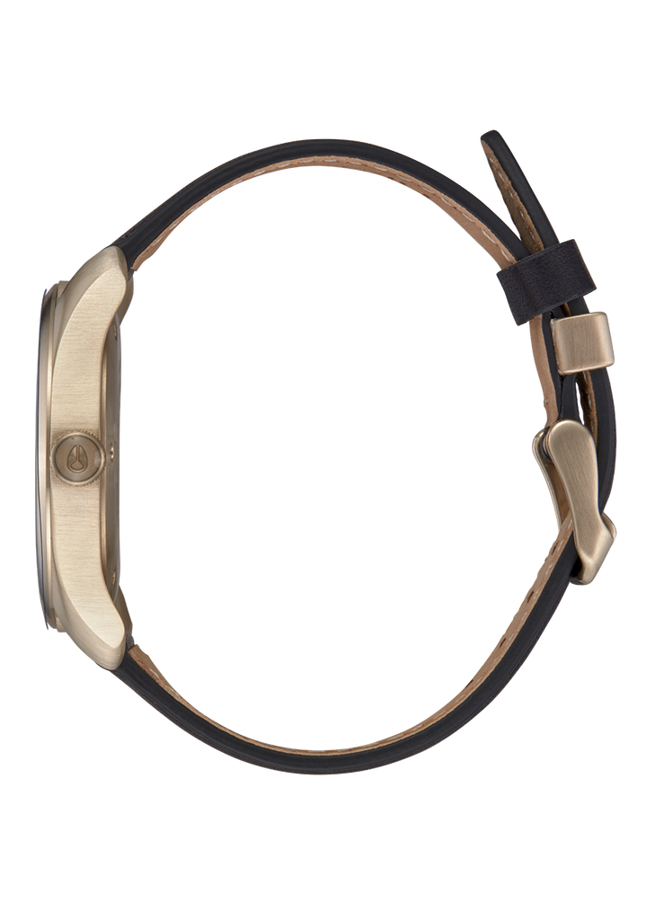 Thalia Watch Light Gold Black Leather Women s Nixon US