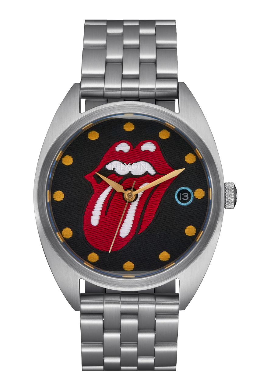 Rolling Stones Primacy Watch Silver Black Automatic – Nixon US