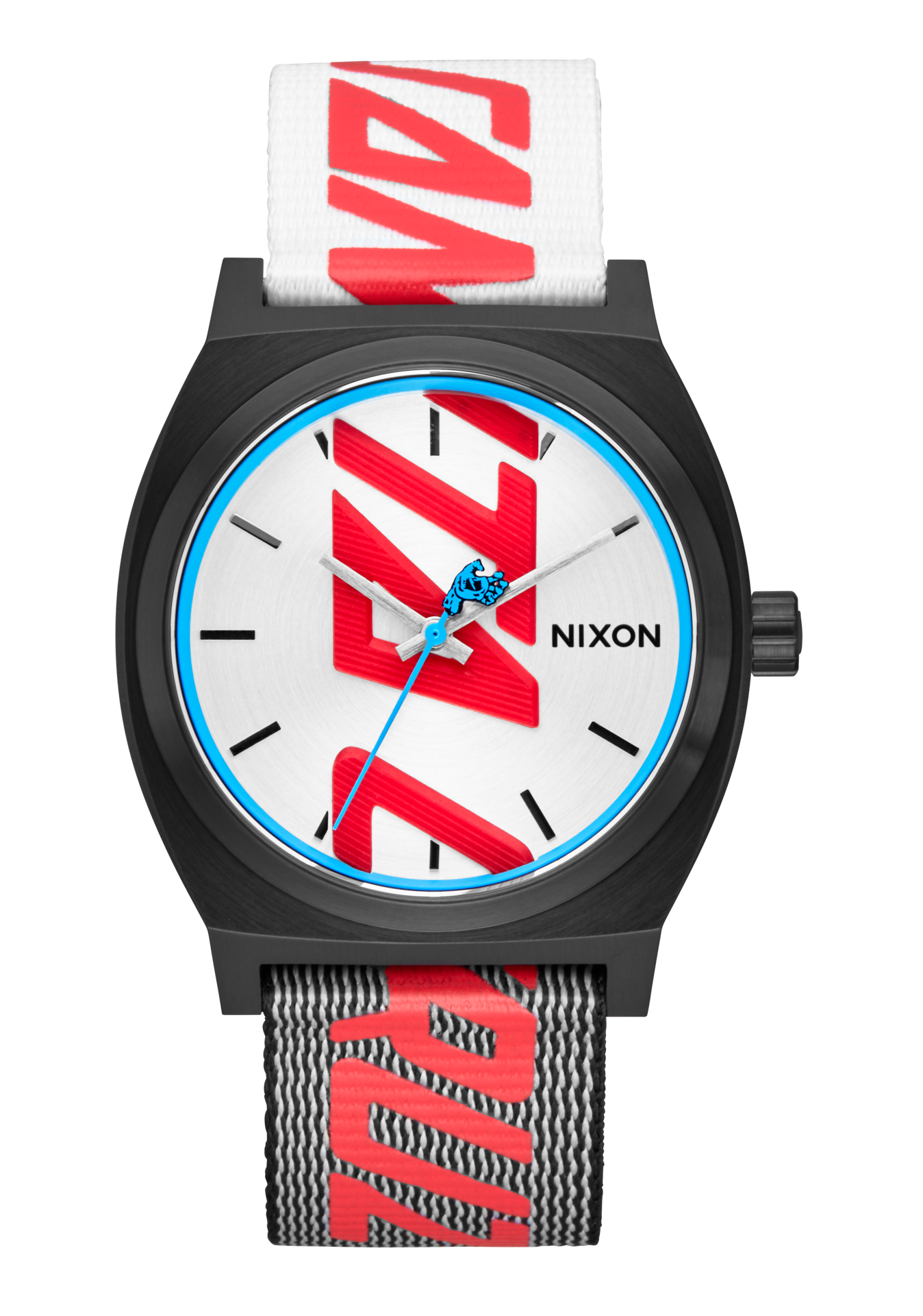 Santa Cruz Time Teller Watch | Black / Silver | Unisex – Nixon US Santa Cruz Time Teller Watch | Black / Silver | Unisex – Nixon US