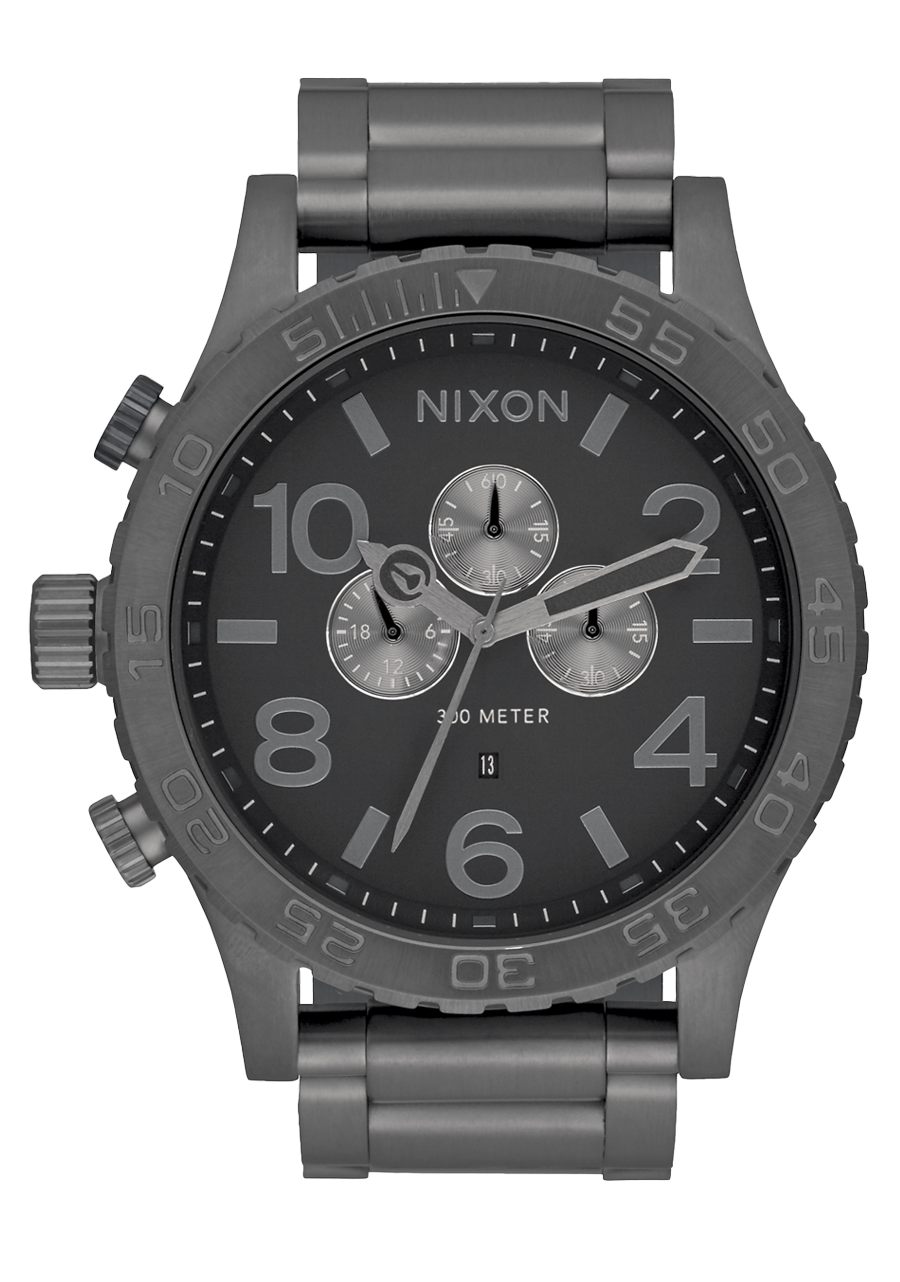 51 30 Chrono Watch All Gunmetal Men s Stainless Steel Nixon US