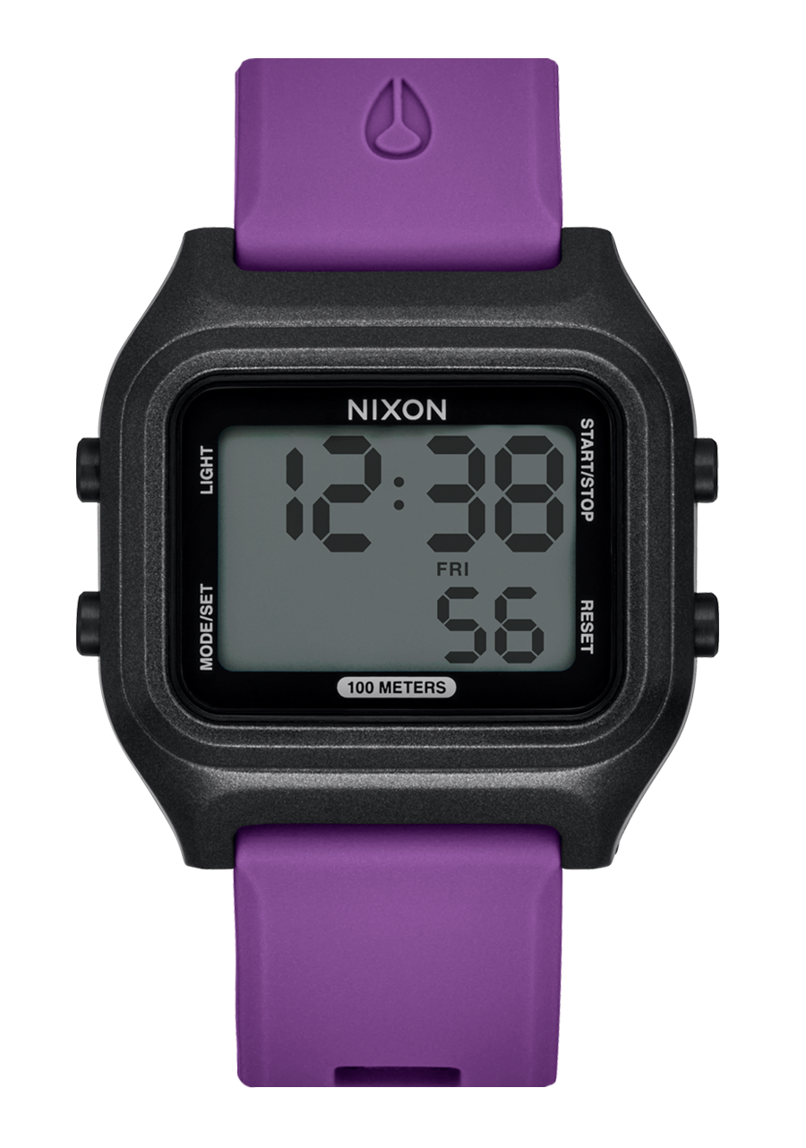 Ripper Digital Watch | Black / Purple | Recycled Ocean Plastic Ripper Digital Watch | Black / Purple | Recycled Ocean Plastic