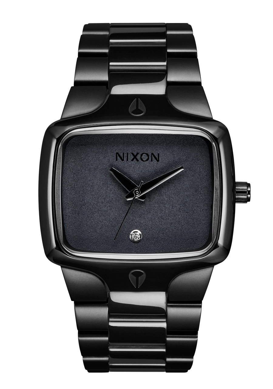 Player Watch Super Black Minimal Analog – Nixon US