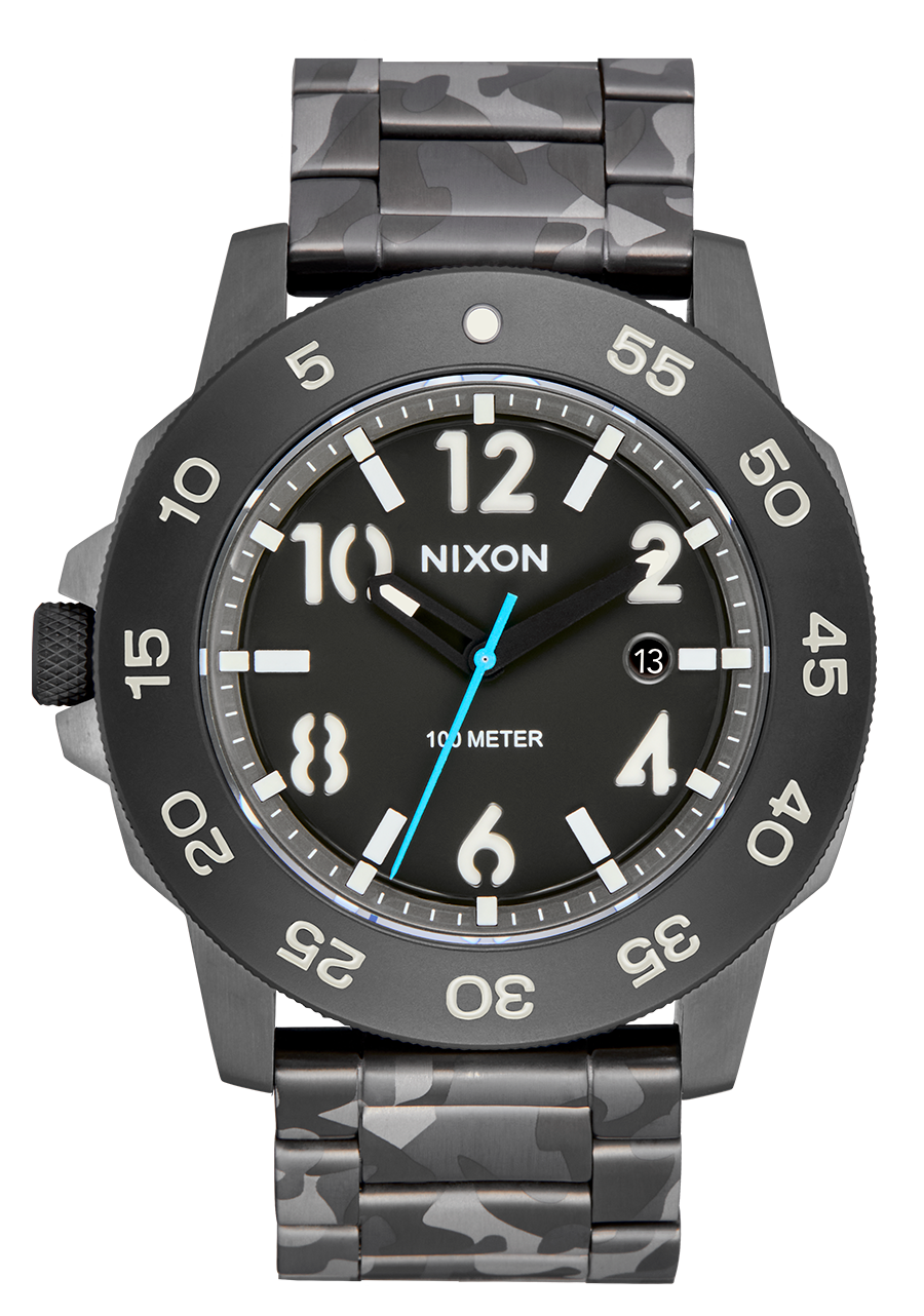 Smyth 44 Watch | Camo / Green | Sapphire Crystal Analog Watch