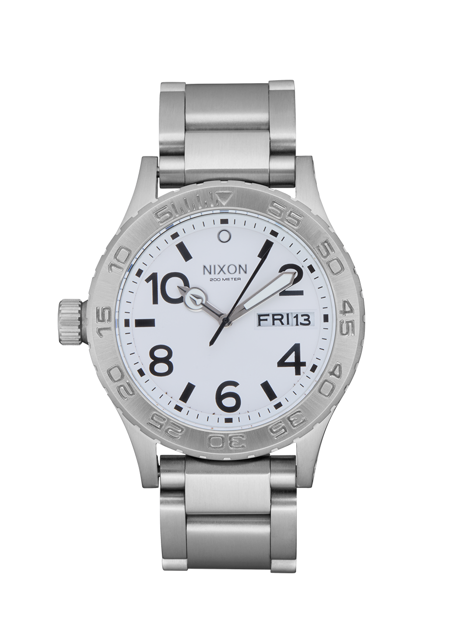 nn.5717　白38サイズ 42-20 - All Silver / White – Nixon US