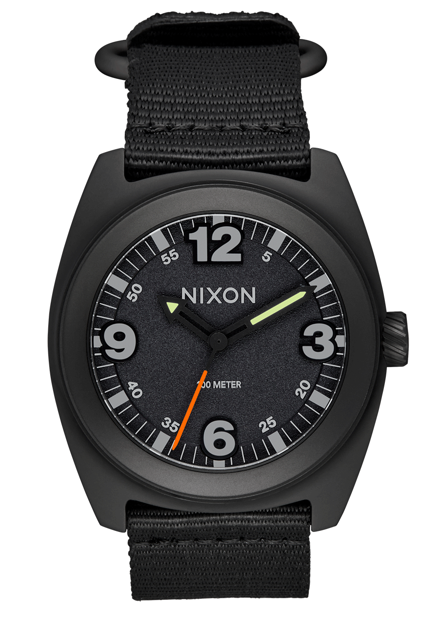 Clutch 42 | All Matte Black / Black | 42mm Analog Watch Clutch 42 | All Matte Black / Black | 42mm Analog Watch