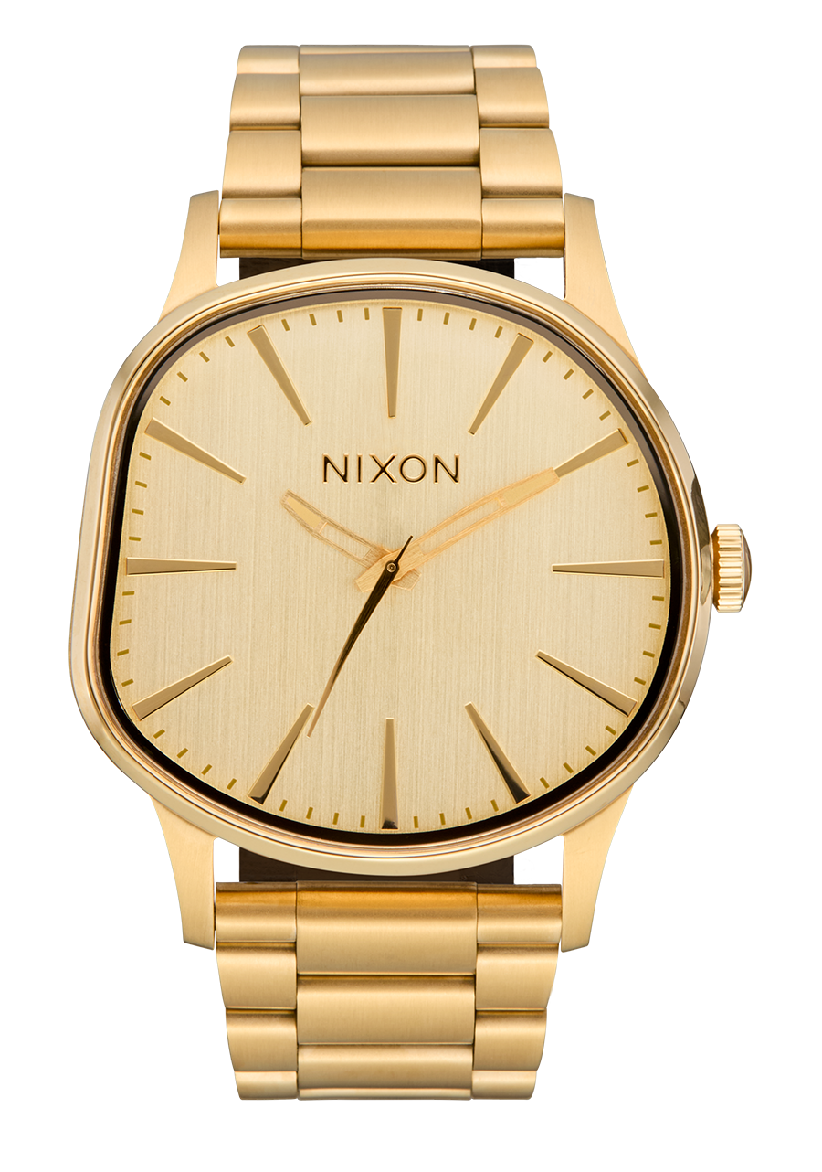 NAOKI TAKEUCHI ポケットウォッチ ゴールド Sentry Wobble Watch | All Gold | Unique Stainless Steel Analog