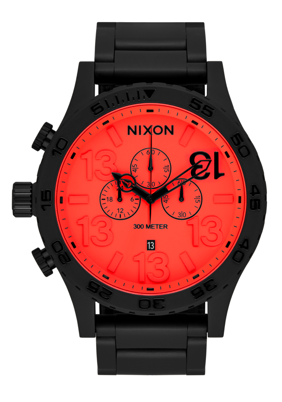 51-30 Chrono Friday the 13th Edition - Super Black / Neon Red / US