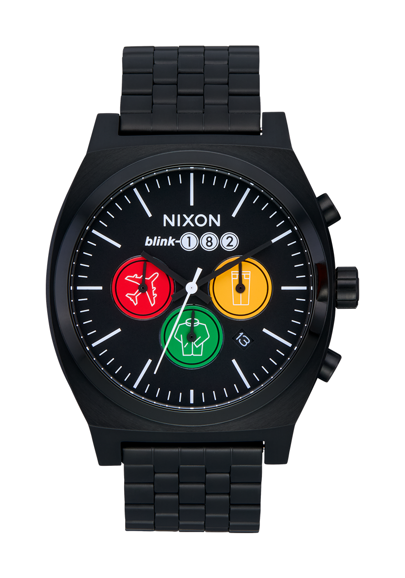 Time Teller Chrono Watch | Black / TOYPAJ | Chronograph – Nixon US