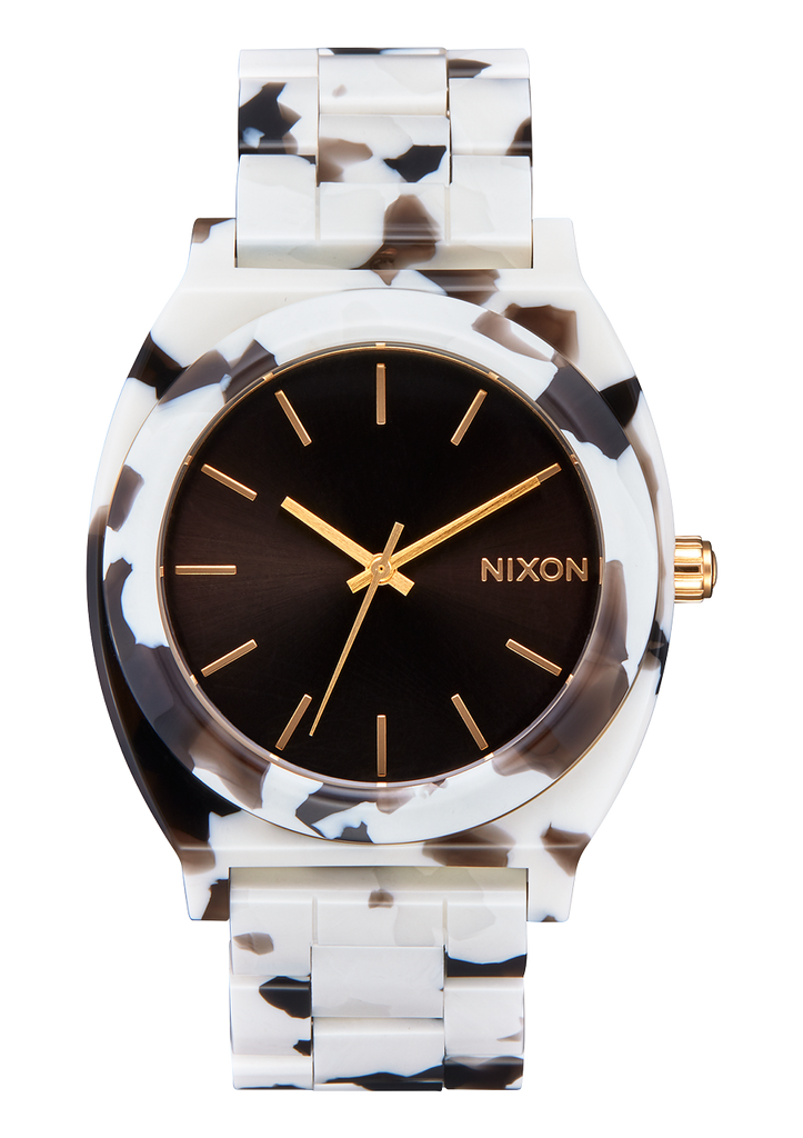 Time Teller Acetate Watch | Black Tortoise | Unisex Acetate – Nixon