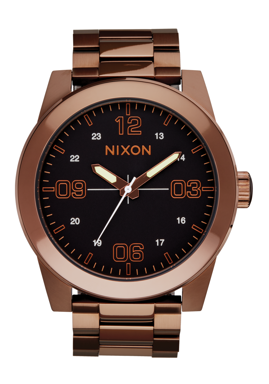 Corporal Stainless Steel Watch | Chocolate / Dark Roast | Men's Corporal Stainless Steel Watch | Chocolate / Dark Roast | Men's