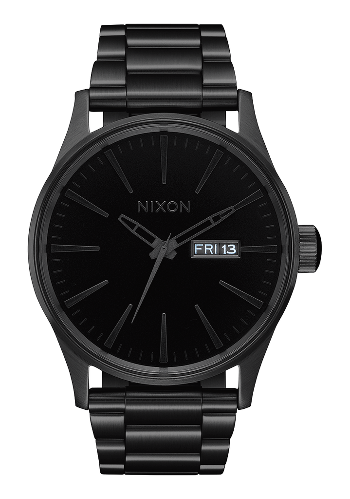 Sentry Stainless Steel Watch All Black Black Men s Stainless