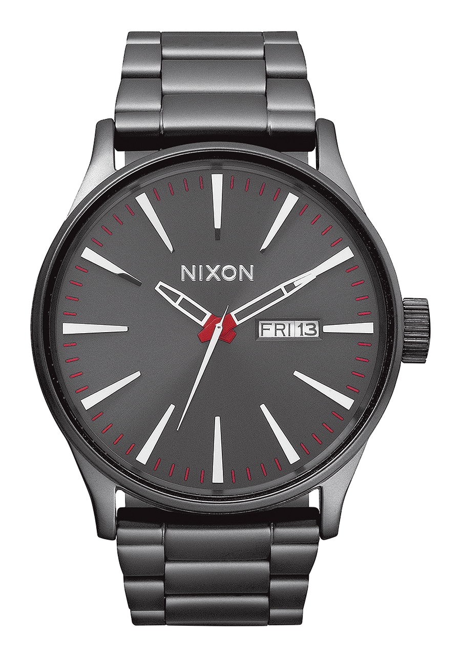 Sentry Stainless Steel Watch | Gunmetal | Men's Stainless Steel