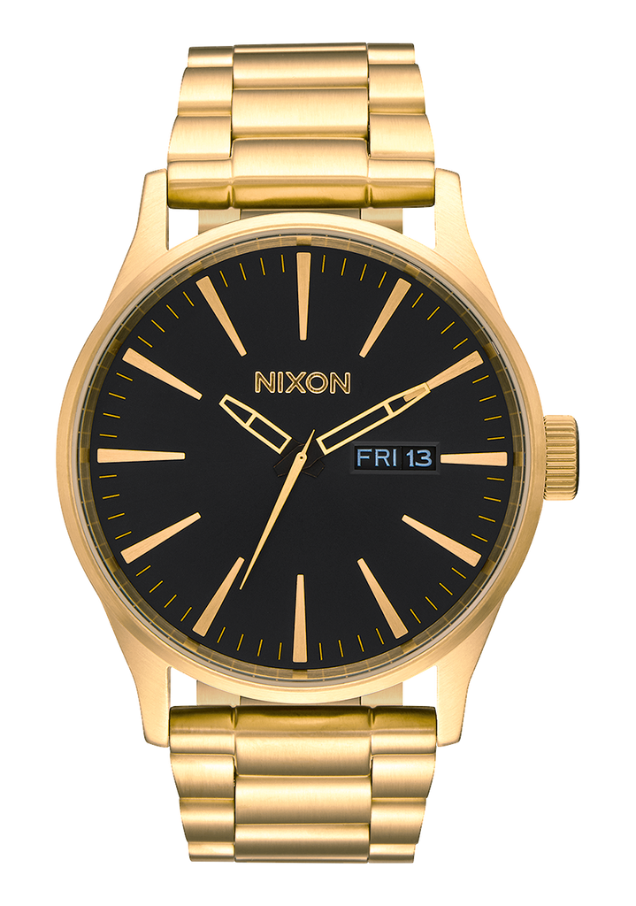 Sentry Stainless Steel Watch | All Gold / Black - Nixon