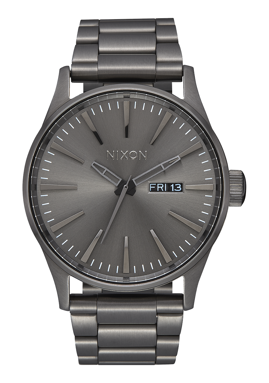 Mens watches gunmetal grey discount