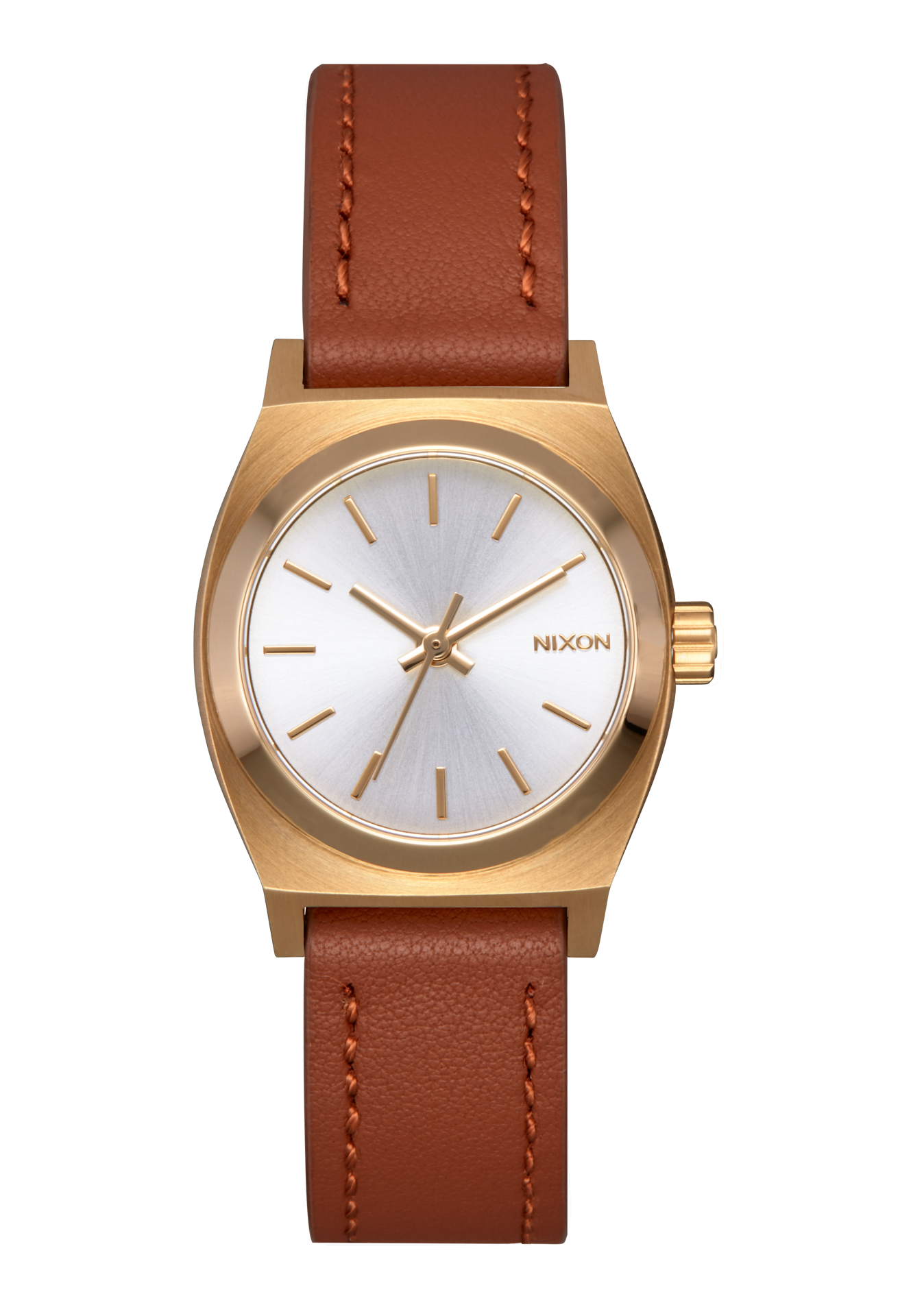 Small Time Teller Watch | Light Gold / White Sunray | Women's Small Time Teller Watch | Light Gold / White Sunray | Women's