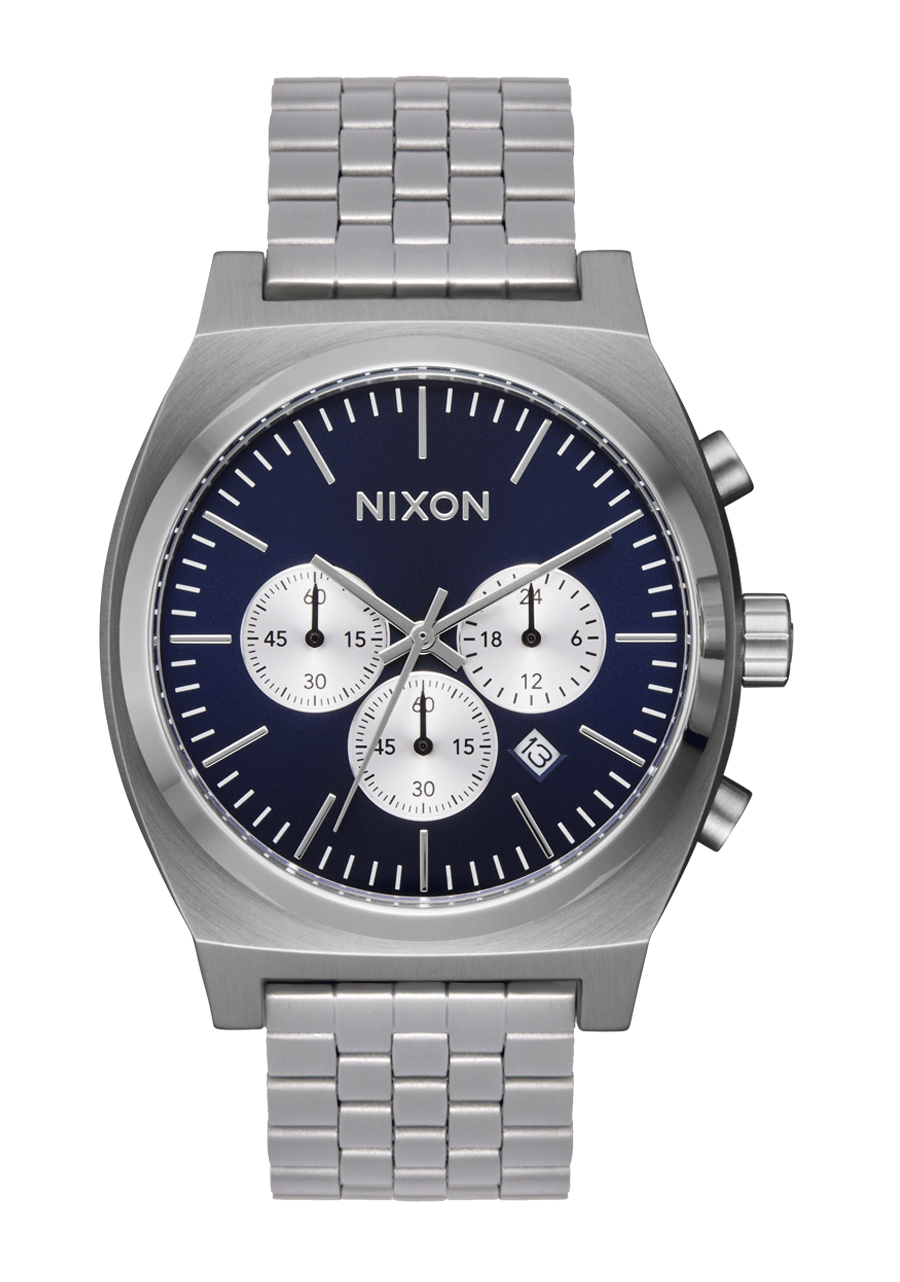 Time Teller Chrono Watch | Silver / Midnight / Silver Time Teller Chrono Watch | Silver / Midnight / Silver