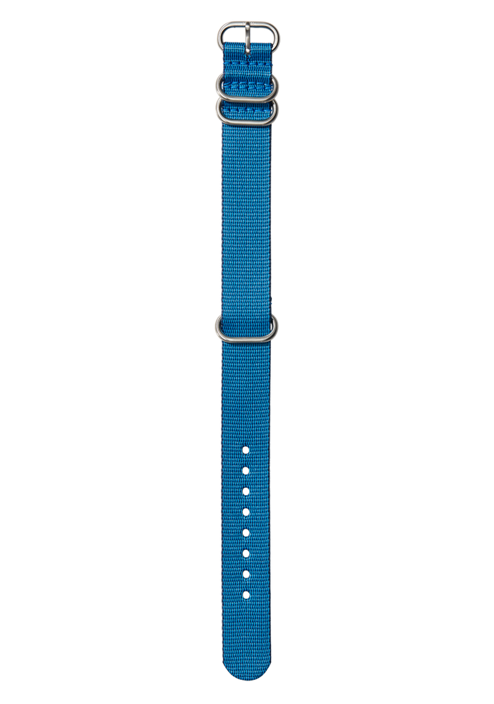 20mm Nylon #TIDE One Piece Band - Navy / Blue