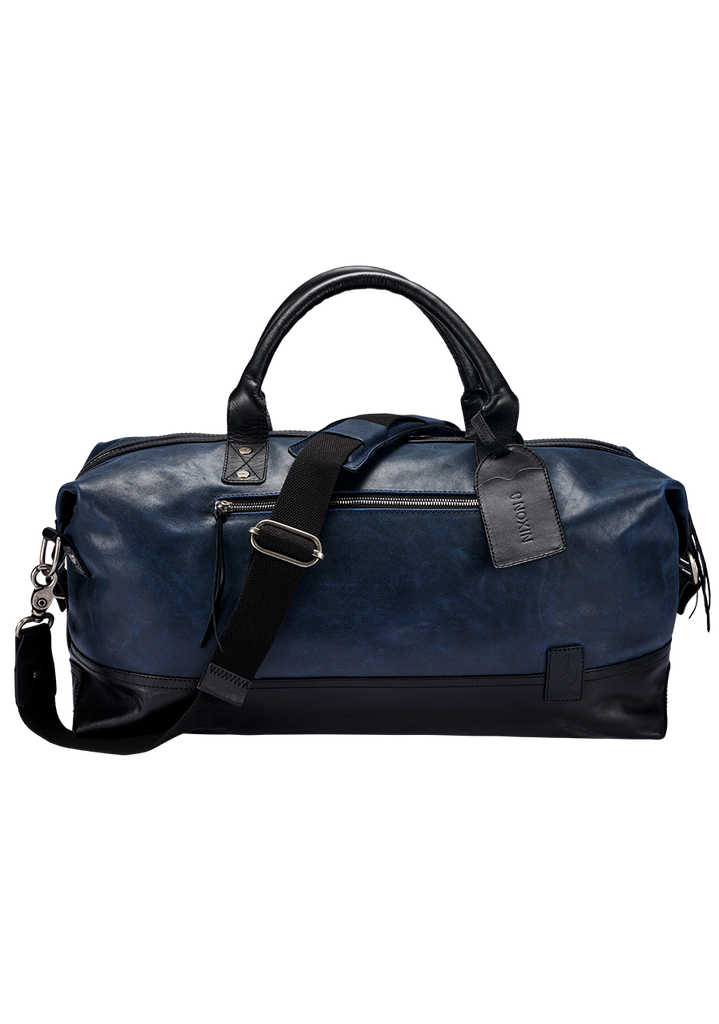 Desperado Duffle II Navy / Black Leather Luxury Bag Nixon US