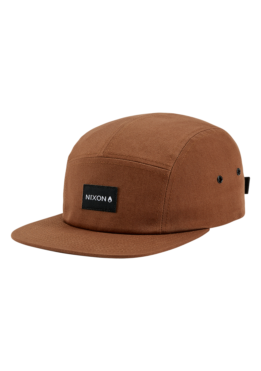 Mikey 5 Panel Hat | Brown – Nixon US Mikey 5 Panel Hat | Brown – Nixon US