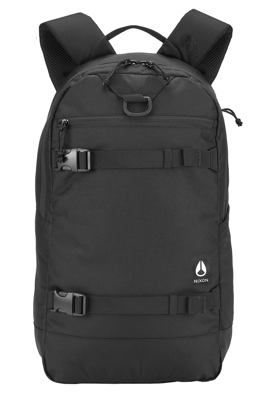 Ransack Backpack Black REPREVE Recycled Plastic Bottles Nixon US
