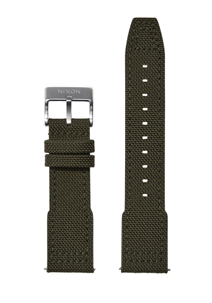 23mm Cordura Canvas Band - Forest Green