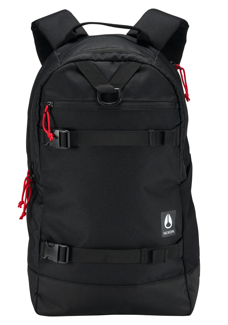 Ransack Backpack II Black Recycled Plastic Nixon US