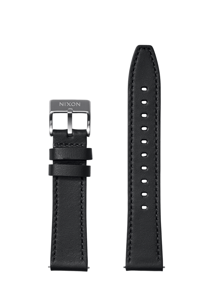 20mm Horween Leather Band - Black