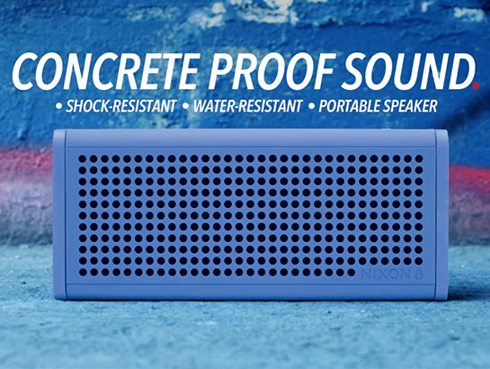 Blue Nixon Blaster speaker