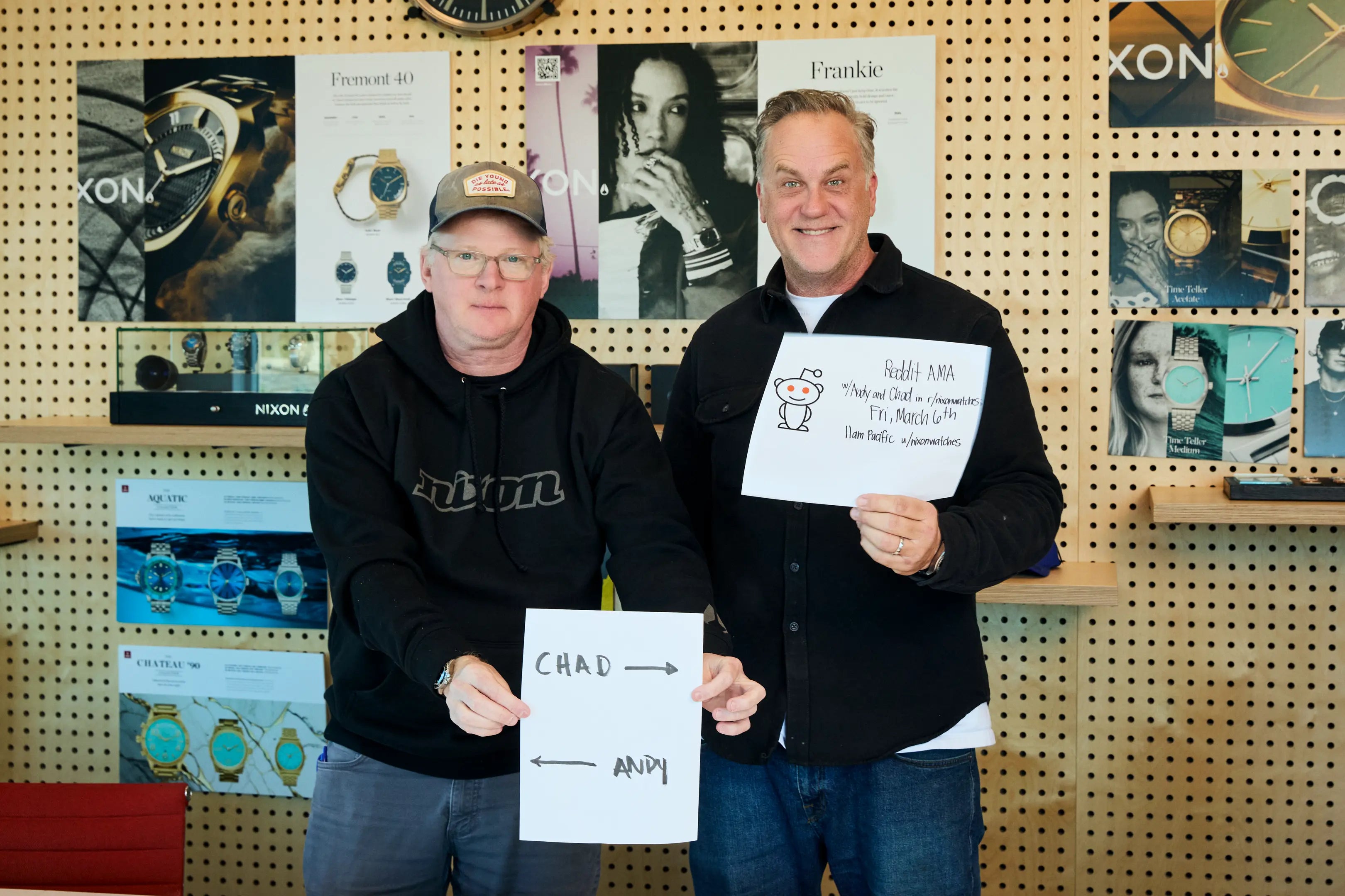 We Went on Reddit and You Asked Anything - Here's What Happened – Nixon US