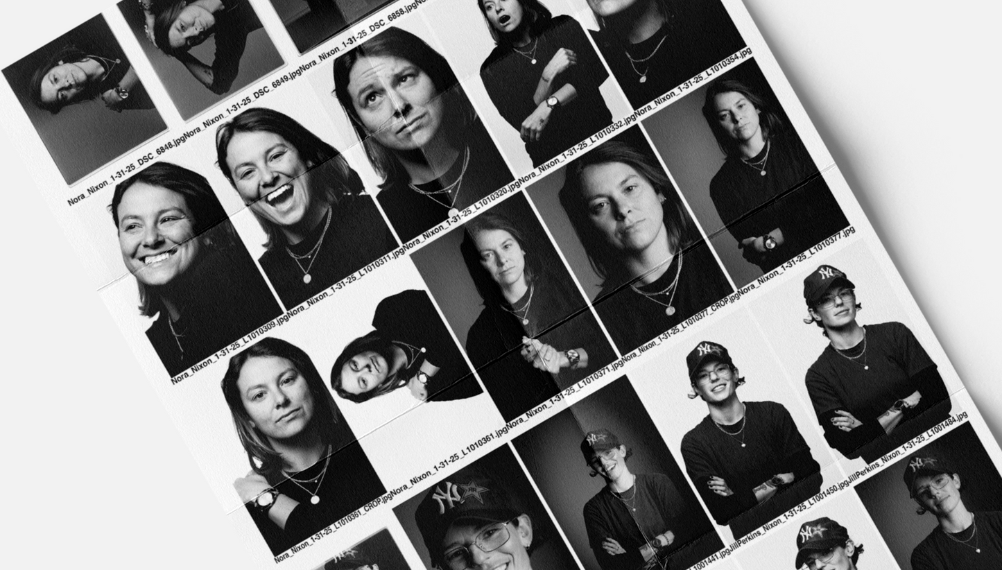 Collage of headshots of women from the Nixon team