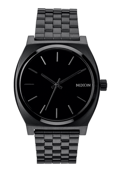 Time Teller Watch All Black Unisex Stainless Steel Analog Nixon US
