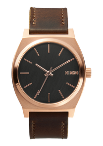Time Teller - Rose Gold / Gunmetal / Brown View 1