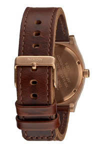 Time Teller - Rose Gold / Gunmetal / Brown View 3