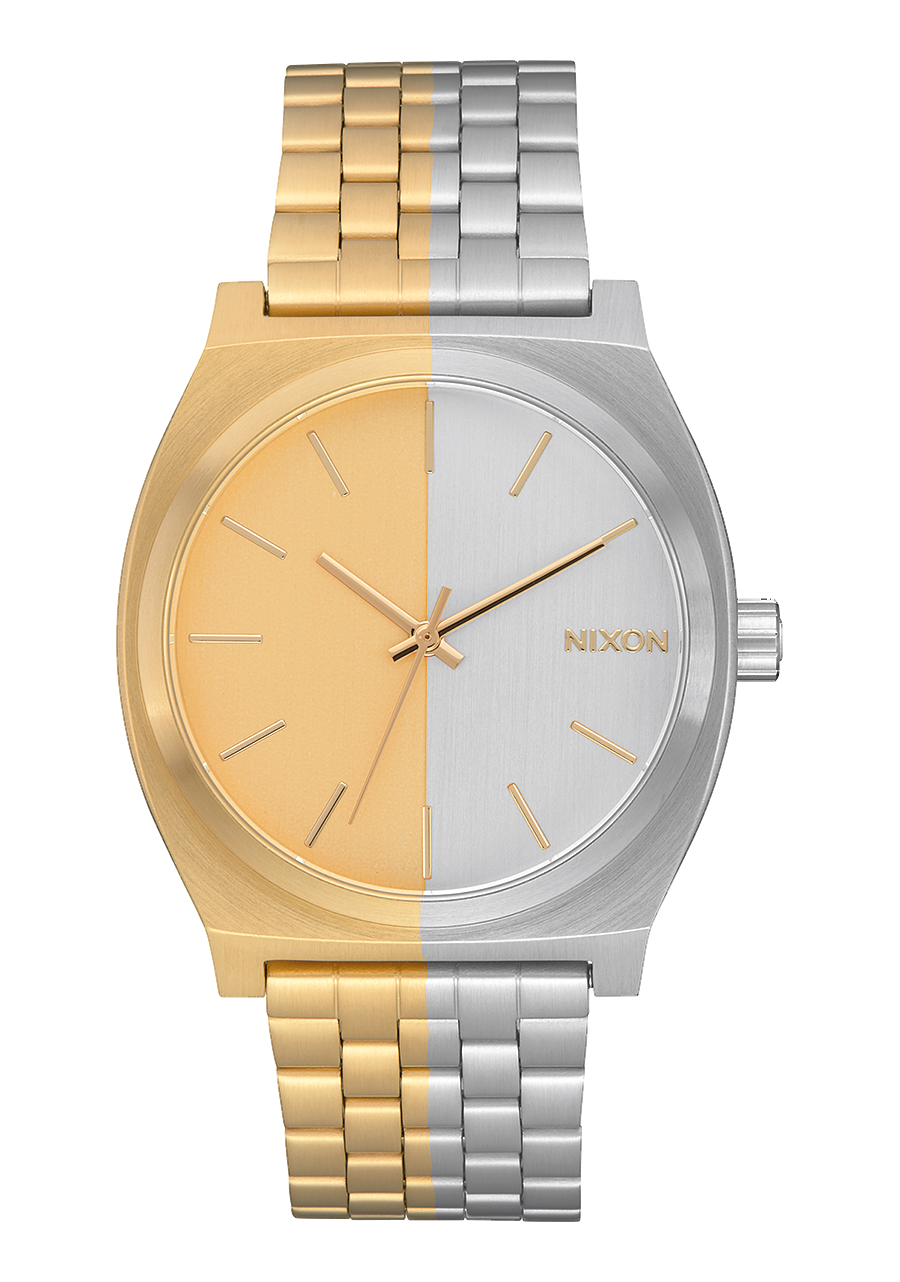 
Nixon Time Teller Watch - Analog - Gold / Split - View 1